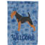 Caniche en polyester à 2 côtés 40 x 28 po standard welcome drapeau maison-957493002