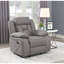 Fauteuil inclinable gris