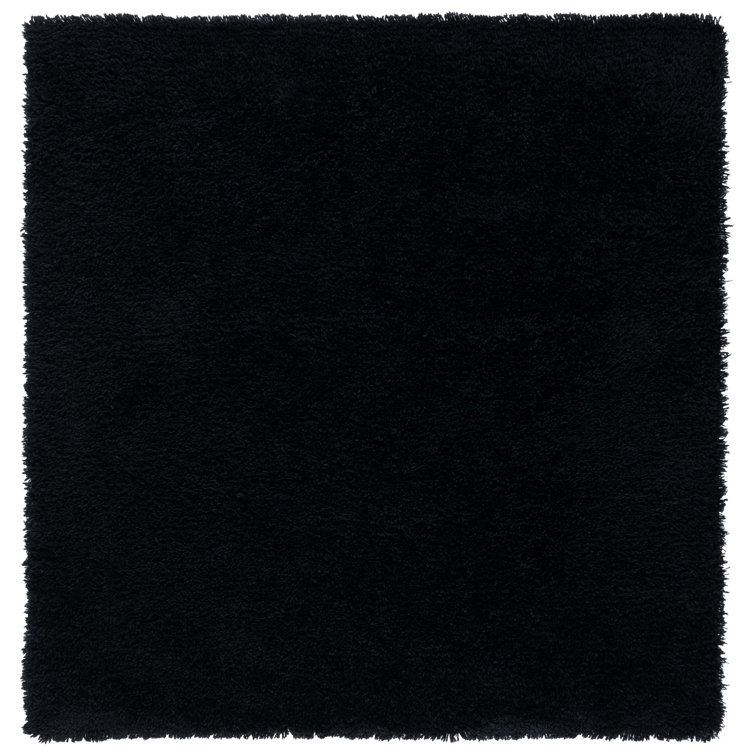 Assar Black Area Rug