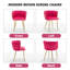 Chaise d'appoint rembourrée en velours Evanni-333893694-316044271