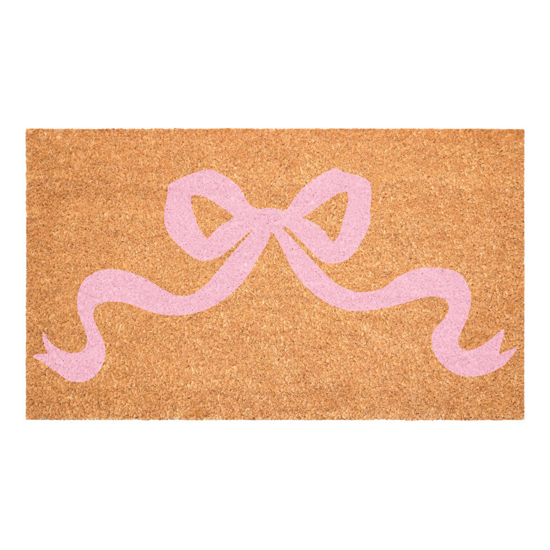 Joli paillasson rose 24 "x 36", Rose, L 24 po x L 36 po