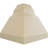 Endurathane Inside Corner Moulding, 2 3/4"P x 3 1/8"H (matches moulding MLD03X02X04GO), Factory Primed