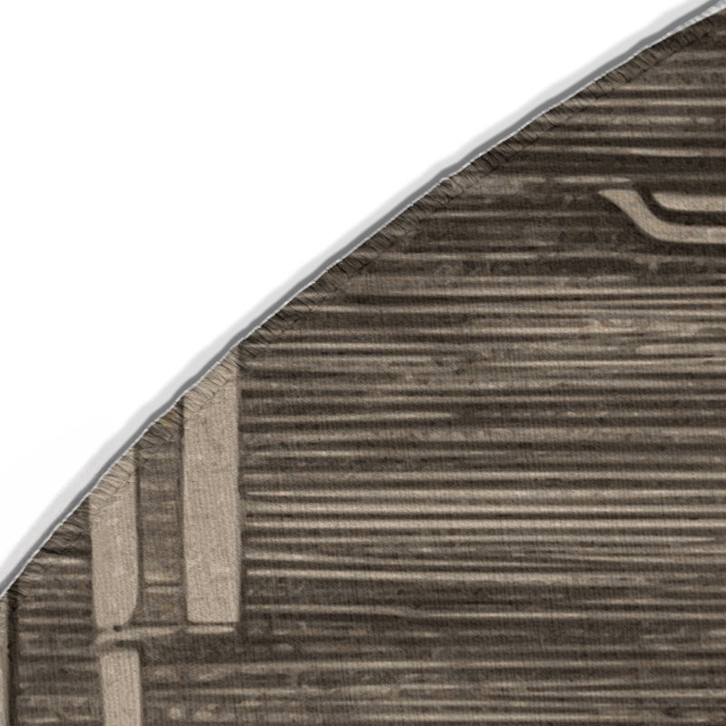 Tapis intérieur et extérieur ArtDeco, Rond 5 pi