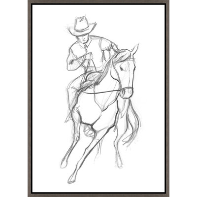 Western Dust I Print by Richard Ryder