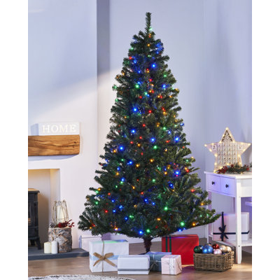 6' H Lighted Artificial Christmas Tree
