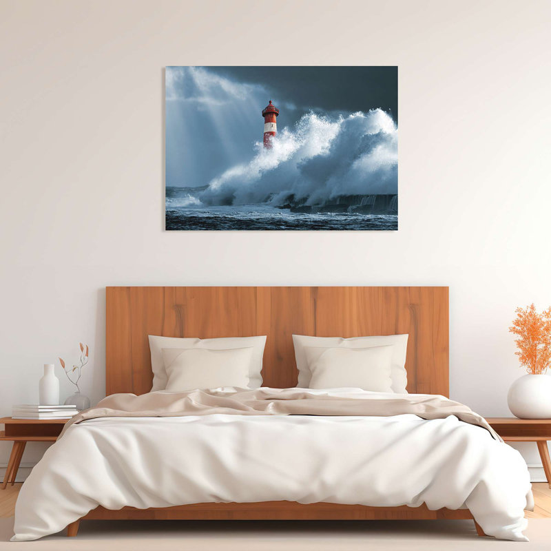Pangea Images - Wrapped Canvas Print, Blue/Grey, 40cm H x 60cm W