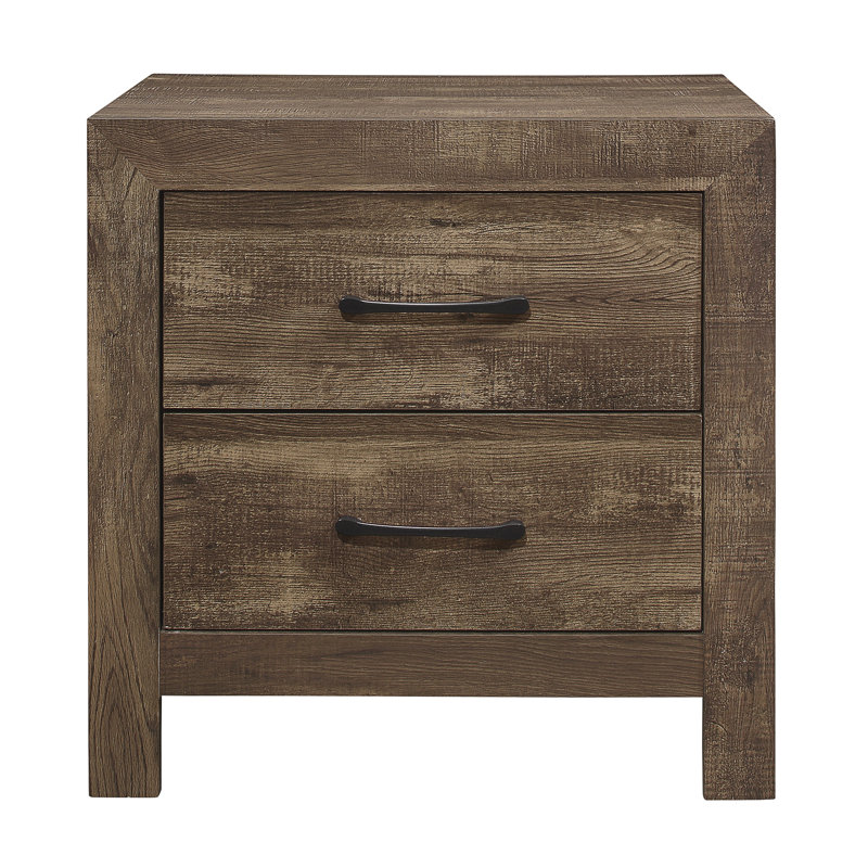 Table de bout Table de chevet moderne Table de chevet Table de chevet, Brun rustique
