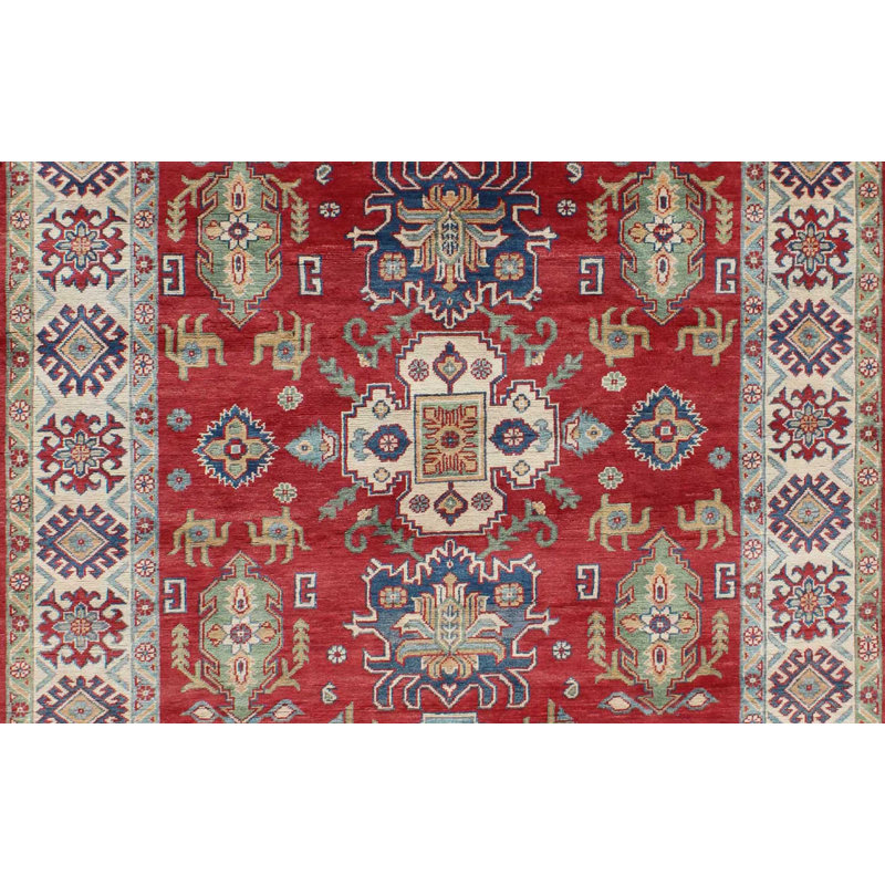 Ahlea Rectangle 171 cm x 233 cm Oriental Hand Woven Area Rug