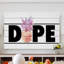 « dope ananas » par diana alcala, reproduction d’art sur bois blanc-17938207