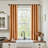 Grommet Room Darkening Linen Textured Curtain-607110991-607110984