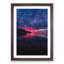 Colourful Sunset in Switzerland - Picture Frame Painting Print-56924372-56924373