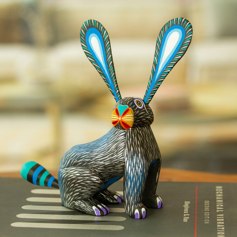 Kronsberger Fluffy Midnight Ears Alebrije