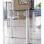 Round Glass Top Metal Base Dining Table