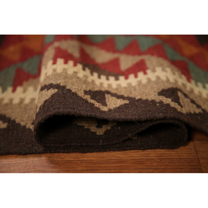 Reversible Wool Kilim Oriental Rug 3x5