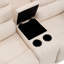 2 Seater Reclining Fabric Sofa-121362392-121362393