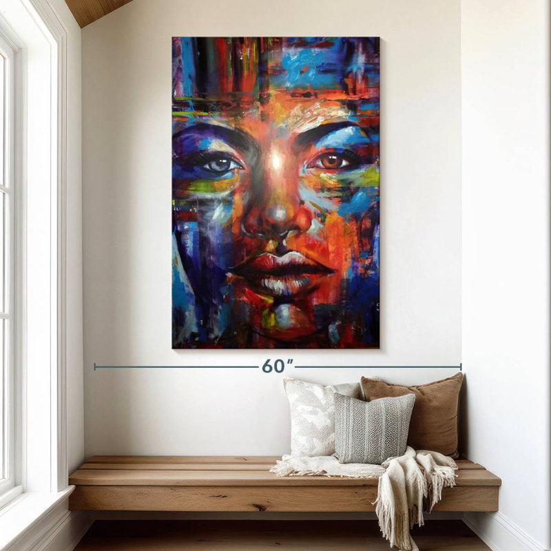 Leisha Skye, 51" H x 34" W