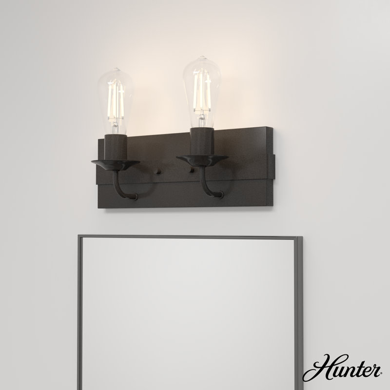Perch Point 2 - Light Dimmable Vanity Light, Noble Bronze