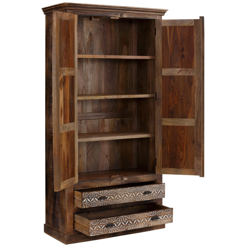 Graham 100cm Solid Wood Sideboard