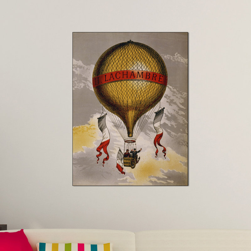 'Lachambre Balloon' Graphic Art Print, 80cm H x 60cm W x 1.8cm D