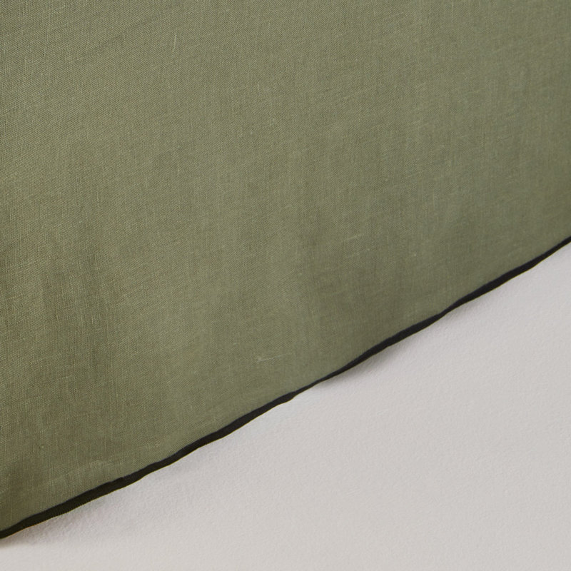 Carlina Tailored Wrap Around, 140cm W x 32cm D, Green