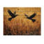 «Dark Crows In The Cornfield V» - Art mural en bois d'oiseau - sur bois de pin naturel-506208534