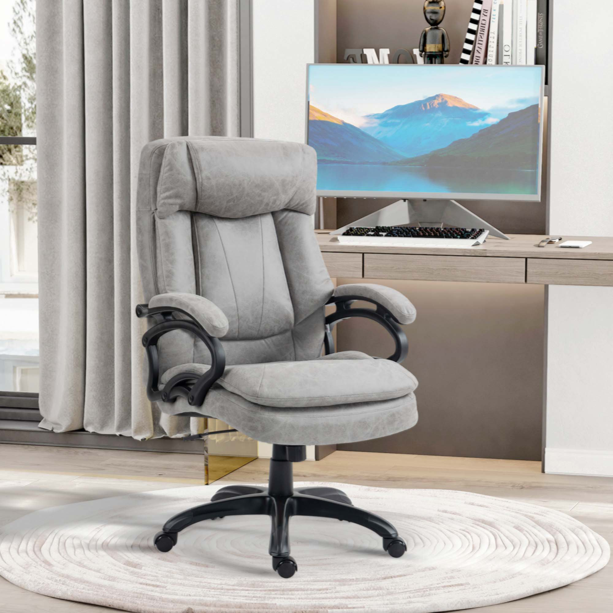 Red Barrel Studio 6Point Vibration Massage Office Chair With Heat