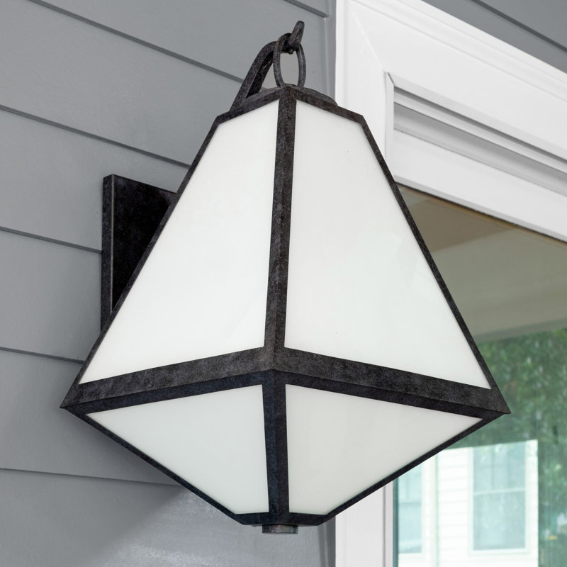 Glacier 3-Light Outdoor Wall Lantern