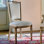 Upholstered Side Chair in Gray