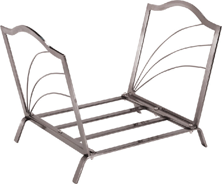 Waltrudis 18.5'' W Steel Log Rack