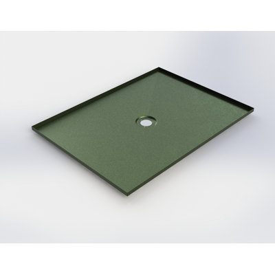 Base de douche l 48 po x p 1 po