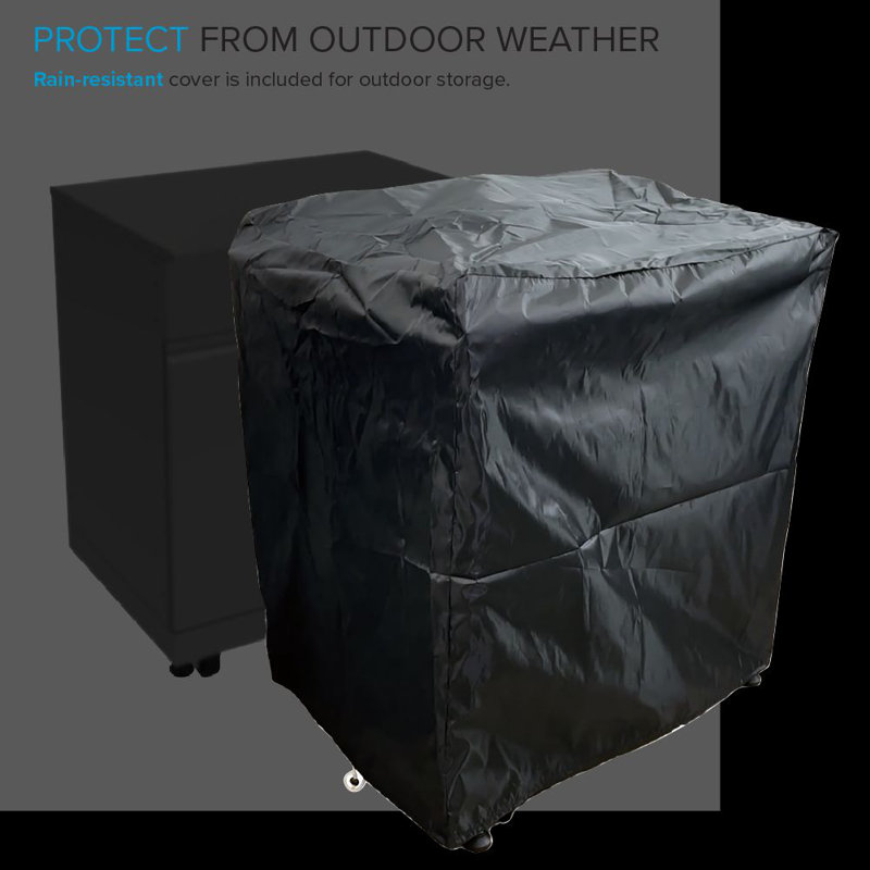 Armoire utilitaire simple en acier inoxydable 32 po x 24 po x 37 po Transolor