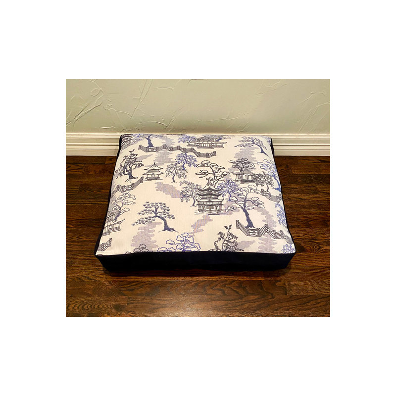 Tropical Shadows Sapphire Sunbrella® Fabric