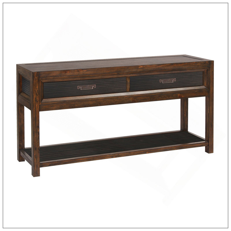 Two-Drawer Sofa Table, No Assembly Required