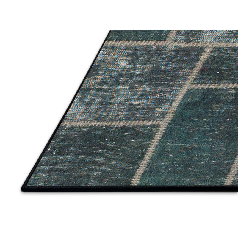 Abstract Indoor Rug, Rectangle 6' x 9'