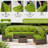 14 Pcs Outdoor Cushion Slipcovers All-Weather Patio Cushion Covers For Outdoor Furniture, Covers Only-1151527095