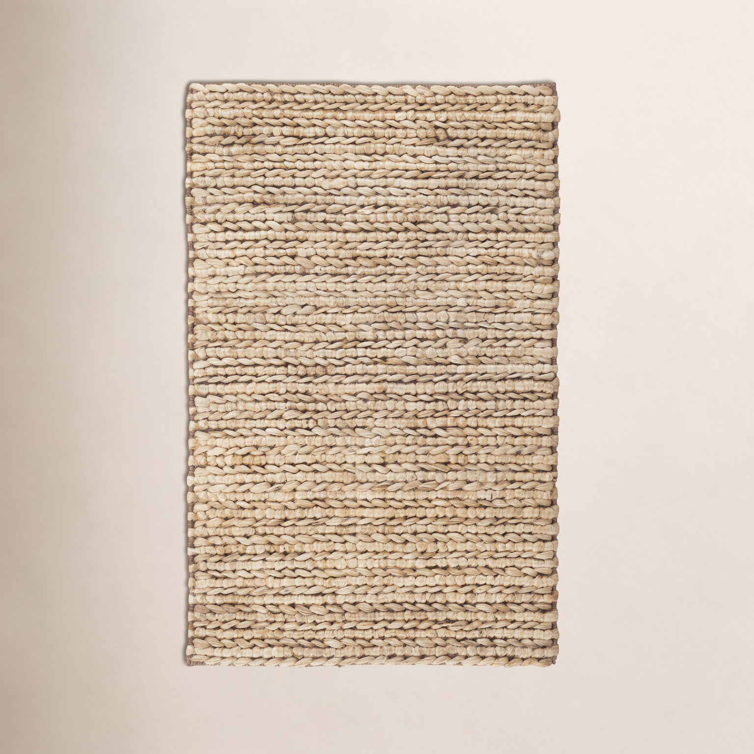 Jute Woven Natural Hand-Woven Jute Rug, Rectangle 9'6" x 13'6"