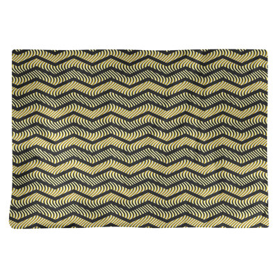Récapitulatif de coton 18 po à chevrons ondulés Stephenie