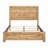 Rustic Wooden Panel Bed-1712946882