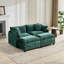 Causeuse Cloud avec coussin double couche et chenille respirante-129593081-129593089