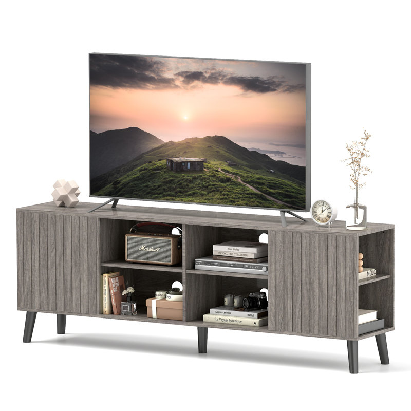 TV Stand for TVs up to 85", Grey