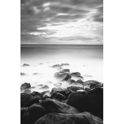 Posterazzi " Long Exposure Of The Surf Along Wailua Beach Processed In High Contrast; Wailua Kauai Hawaii United States Of America "