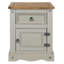 Corona 53cm W Solid Wood Bedside Table-130604831