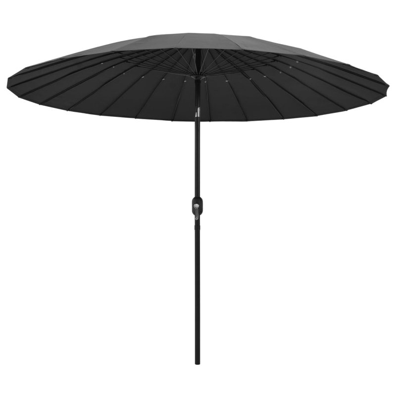 Nesbitt 270cm Tilt Market Parasol, Anthracite
