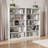 Heavy-Duty Adjustable Shelf Bookcase 5 Tier Wide Manga Bookshelves Library Office Bookcase-1877307880