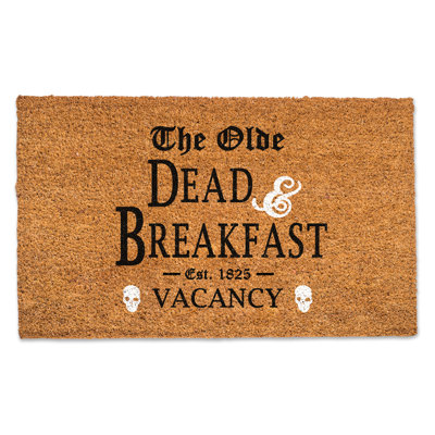 Harsimrat Non-Slip Halloween Outdoor Doormat