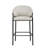 Garrion Upholstered Counter Stool with Metal Frame-869492163