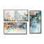 «Vibrant Paint Eruption V», art mural moderne sur toile 4 pièces-1026133576-1026133577