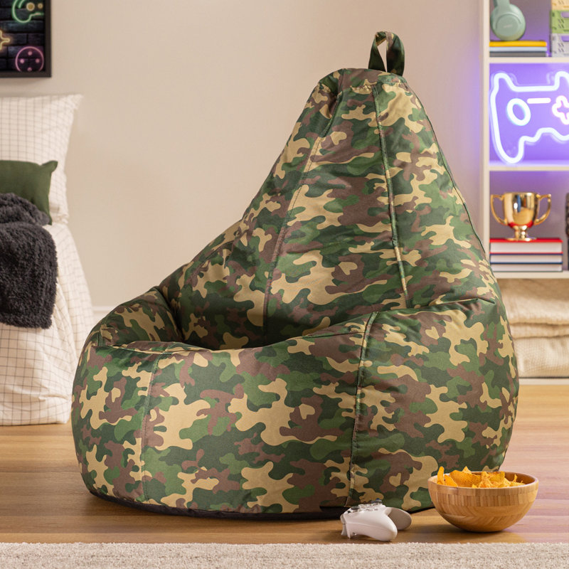  Gaming Recliner Bean Bag, Green