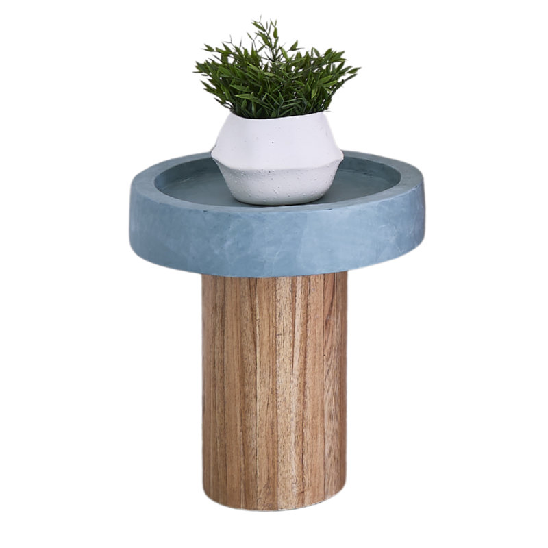 Aqua Hocker
