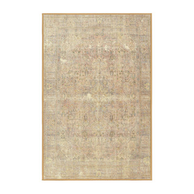 Tapis crème/beige traditionnel Sandia